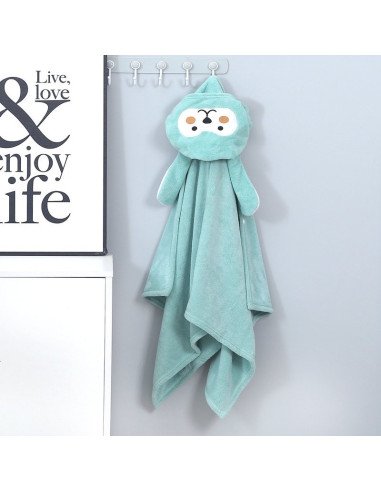 Toalla con capucha para niños importado al Mayoreo en LHESH