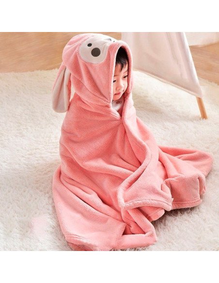 Toalla con capucha para niños importado al Mayoreo en LHESH