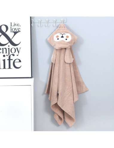 Toalla con capucha para niños importado al Mayoreo en LHESH