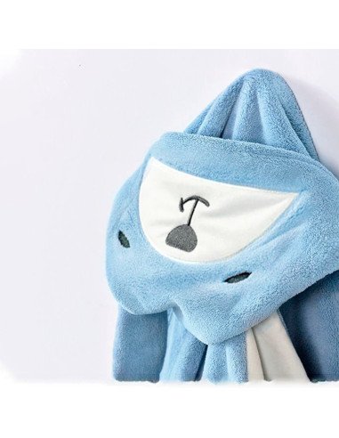 Toalla con capucha para niños importado al Mayoreo en LHESH