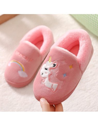 Pantuflas de Unicornio para niña al mayoreo en LHESH