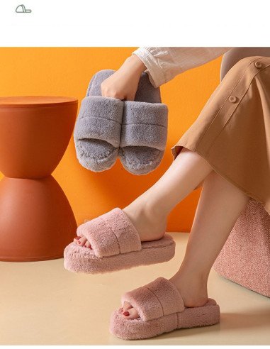 Pantuflas para dama de venta al mayoreo en LHESH