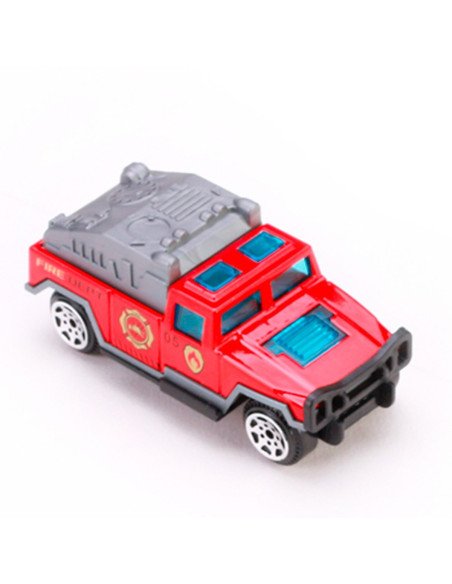 Set de 6 carritos de juguete importado al mayoreo en LHESH