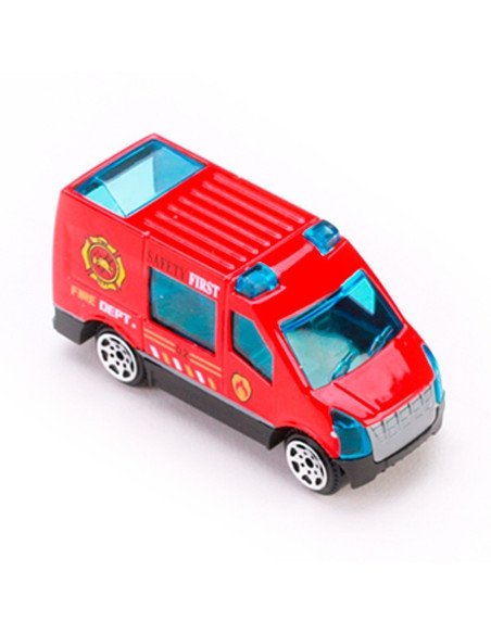 Set de 6 carritos de juguete importado al mayoreo en LHESH