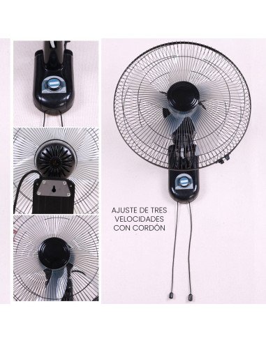VENTILADOR DE PARED SHIRLEY