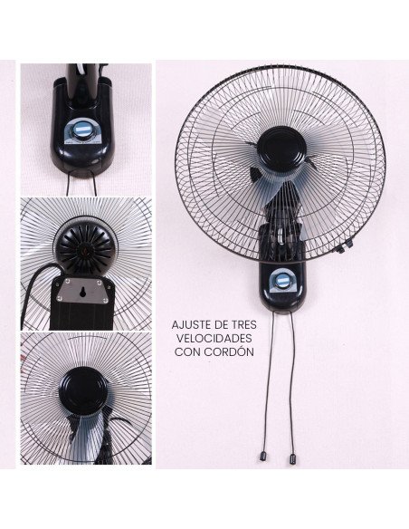 VENTILADOR DE PARED SHIRLEY