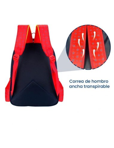 MOCHILA SPIDERMAN ESCOLAR SHIRLEY