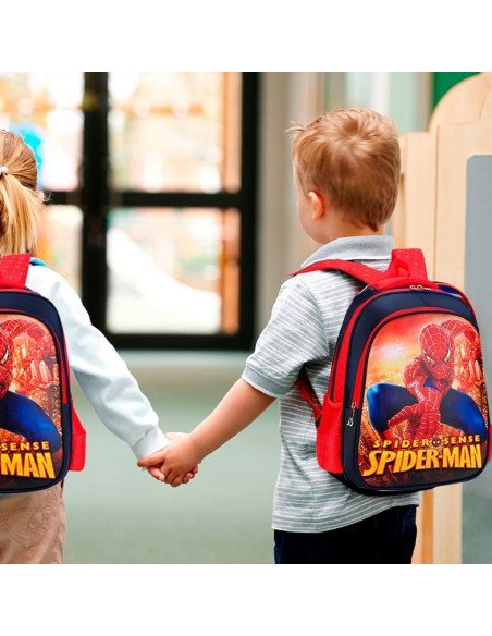 MOCHILA SPIDERMAN ESCOLAR SHIRLEY