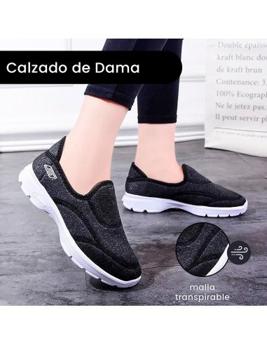 Tenis Slip-On para Dama importados al mayoreo en LHESH