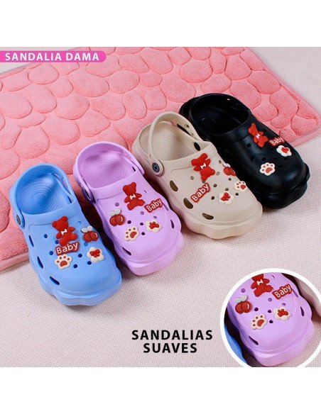 Mayoreo de sandalias para dama, solo en LHESH.mx