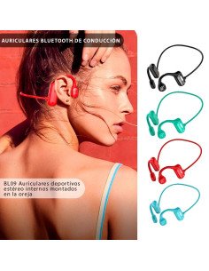 ¡Oferta Imperdible! Audífonos bluetooth conduccion SHIRLEY en LHESH.mx