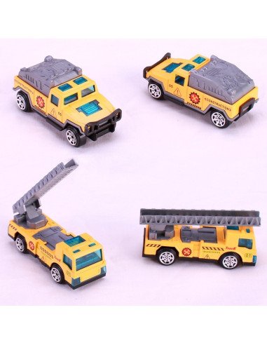 Set de 6 carritos de juguete importado al mayoreo en LHESH