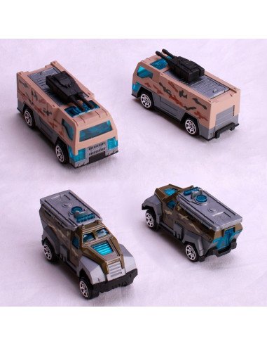 Set de 6 carritos de juguete importado al mayoreo en LHESH