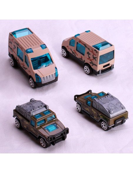 Set de 6 carritos de juguete importado al mayoreo en LHESH