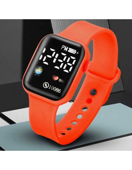 Reloj digital al mayoreo ofrece LHESH – ID 41706-39161 naranja