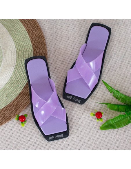 Sandalias al Mayoreo para Dama en LHESH - ID 42742 morado