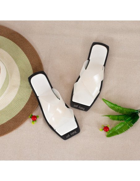 Sandalias al Mayoreo para Dama en LHESH - ID 42744 blanco