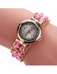 Reloj de pulso al mayoreo ofrece LHESH – ID 42846-37955 rosa
