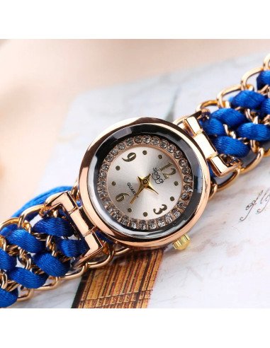 Reloj de pulso al mayoreo ofrece LHESH – ID 42845 azul