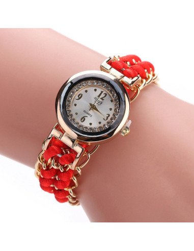 Reloj de pulso al mayoreo ofrece LHESH – ID 42844 rojo