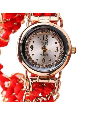 Reloj de pulso al mayoreo ofrece LHESH – ID 42844 rojo