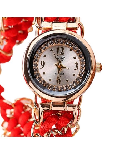 Reloj de pulso al mayoreo ofrece LHESH – ID 42844 rojo