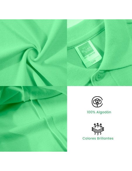 Mayoreo playeras polo para niños solo en LHESH