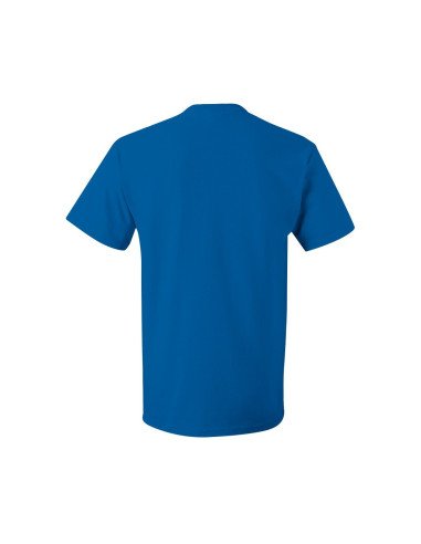 Camiseta de algodón azul rey al mayoreo
