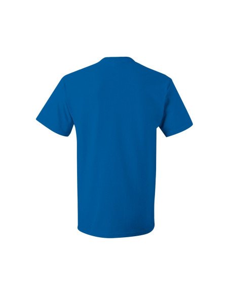 Camiseta de algodón azul rey al mayoreo