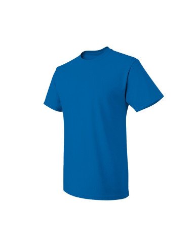 Camiseta de algodón azul rey al mayoreo