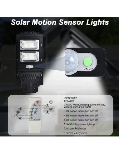 Lampara solar de luz LED importada al mayoreo en LHESH