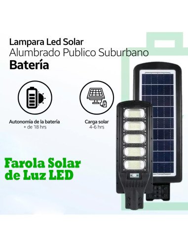 Lampara solar de Luz LED importada al mayoreo en LHESH