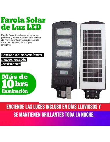 Lampara solar de Luz LED importada al mayoreo en LHESH