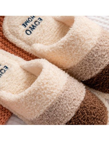 Pantufla dama al mayoreo ofrece LHESH - ID 40859 café, rosa, azul marino