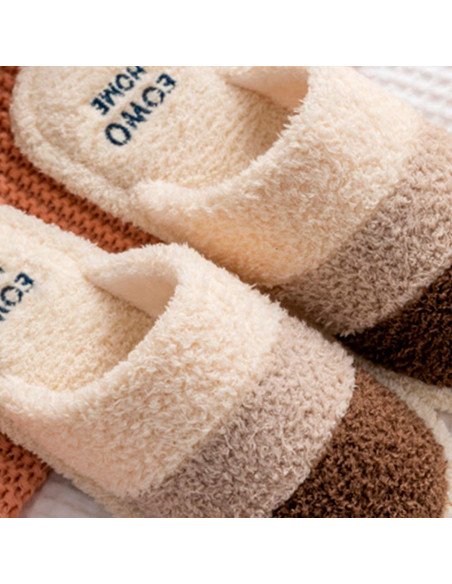 Pantufla dama al mayoreo ofrece LHESH - ID 40859 café, rosa, azul marino