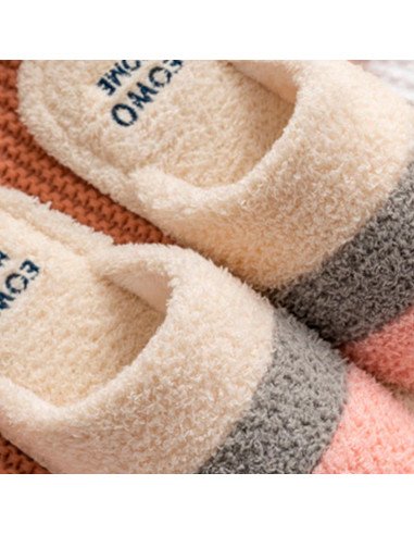 Pantufla dama al mayoreo ofrece LHESH - ID 40859 café, rosa, azul marino