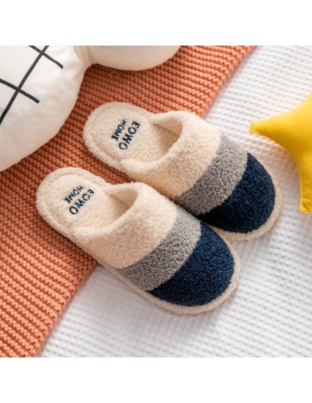 Pantufla dama al mayoreo ofrece LHESH - ID 40859 café, rosa, azul marino