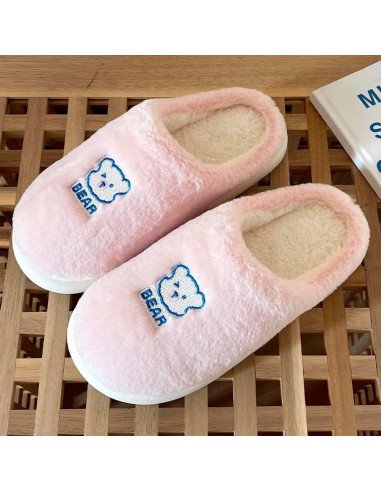 Pantufla dama al mayoreo ofrece LHESH - ID 41567 amarillo, blanco y rosa