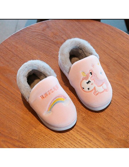 Pantuflas de Unicornio para niña al mayoreo en LHESH