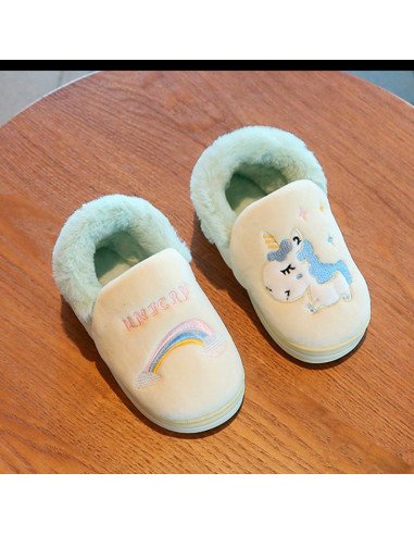 Pantuflas de Unicornio para niña al mayoreo en LHESH