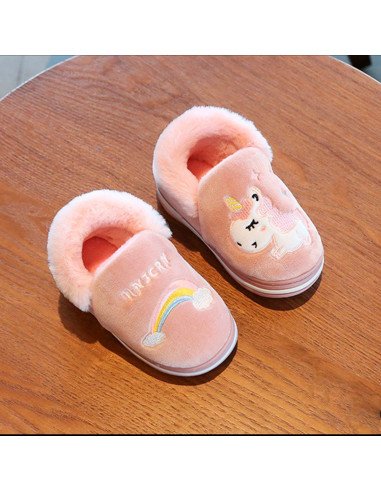 Pantuflas de Unicornio para niña al mayoreo en LHESH