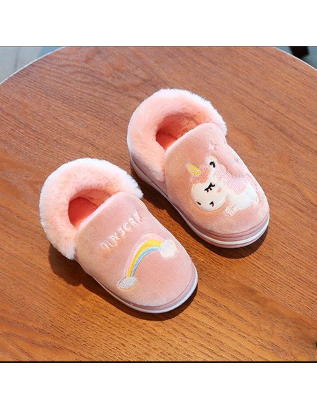 Pantuflas de Unicornio para niña al mayoreo en LHESH