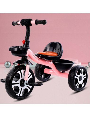 TRICICLO PARA NIÑA ROSA SHIRLEY