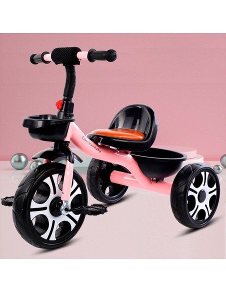 TRICICLO PARA NIÑA ROSA SHIRLEY