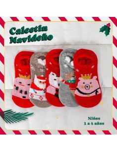 calcetines navideños para niños al mayoreo  en LHESH 2