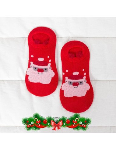 CALCETIN NAVIDEÑO NIÑO 8-12 AÑOS PAQ 12 PARES MIN-TIN