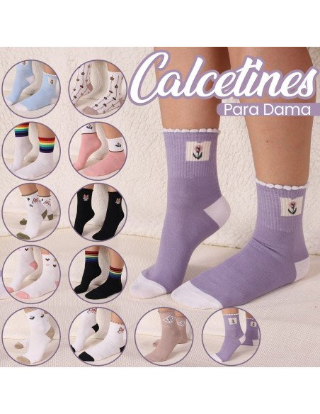 Mayoreo calcetín  para dama solo en LHESH