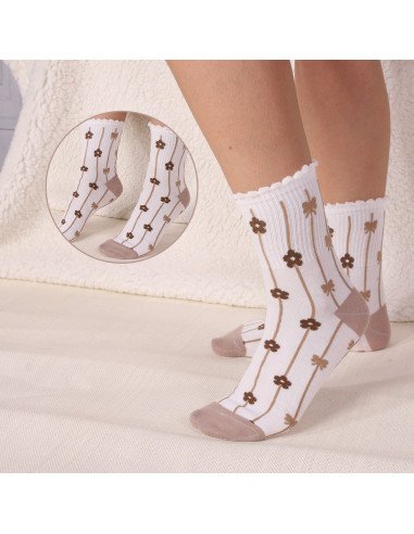 Mayoreo calcetín  para dama solo en LHESH