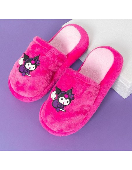 PANTUFLA DAMA KUROMI FIUSHA PLASTISOL SLIPPER