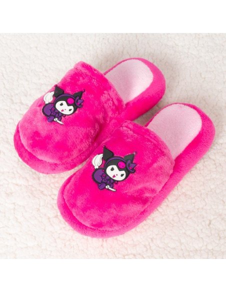 PANTUFLA DAMA KUROMI FIUSHA PLASTISOL SLIPPER